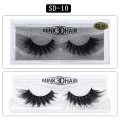 3D Faux Mink Cílios Natural Longo De Seda Macia Cílios Falsos Falso Vison Lashes